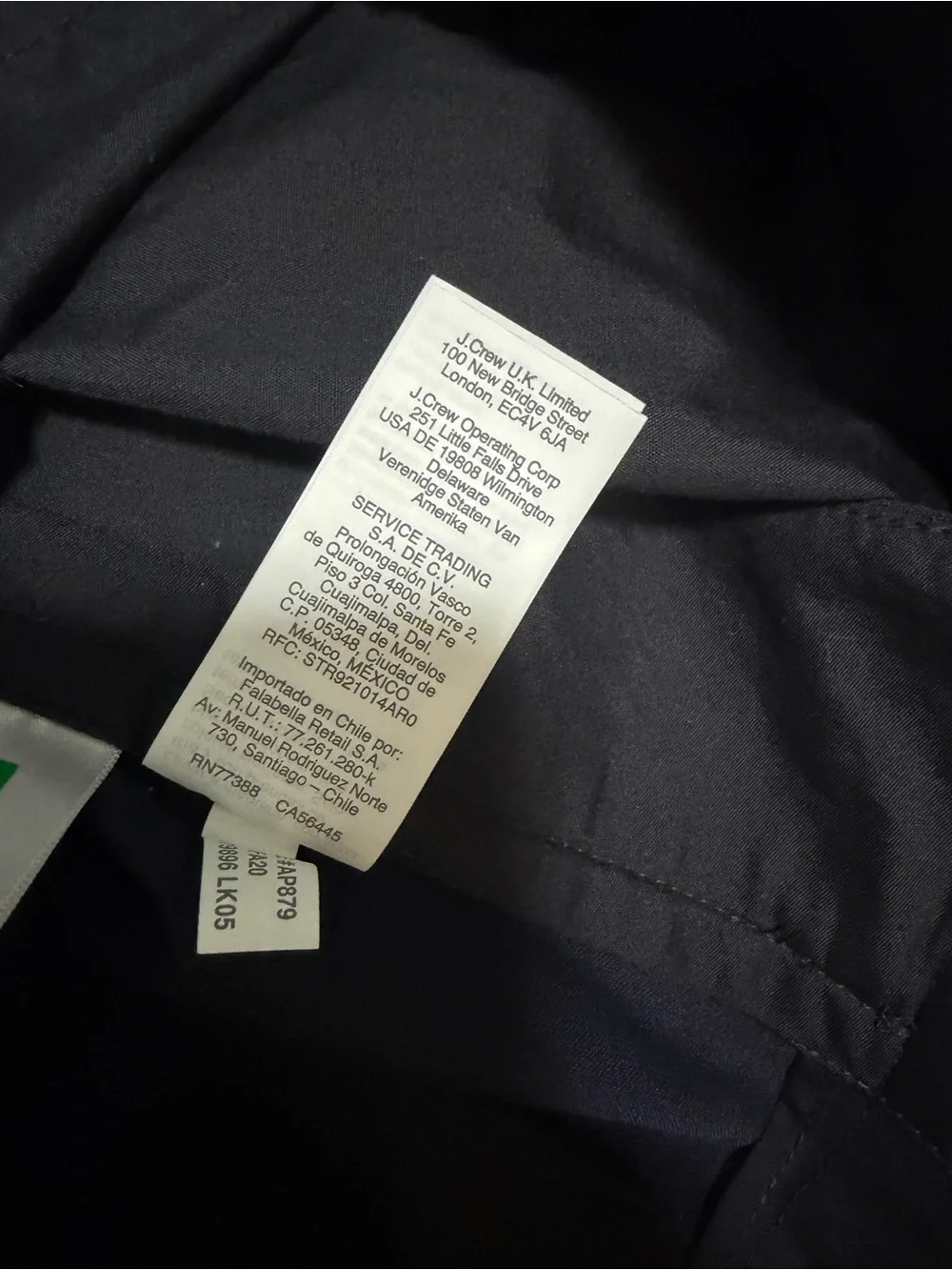 J. Crew Navy Slim Dress Pants 30 x 30